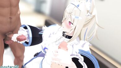 Suzutaro Gets Fucked by a Double Handjob