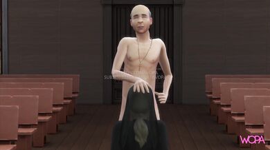 Sinful Succubus: Nun's Forbidden Lust for Priest's Cock Exposed