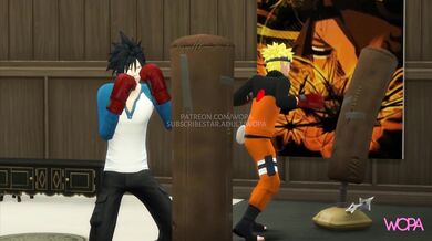 Naruto's Dicking Dilemma: A Sasuke and Sakura Parody with Messy Cumshots