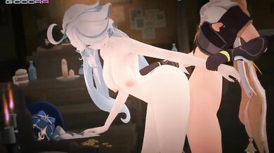 Pornstar Furi Nails a Hard Doggy Style Sex Video