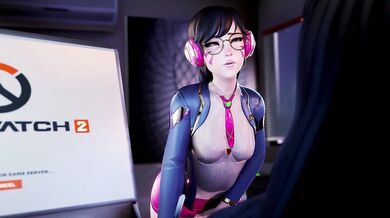 D.va's Blacked Escape: The Hentai Adventure