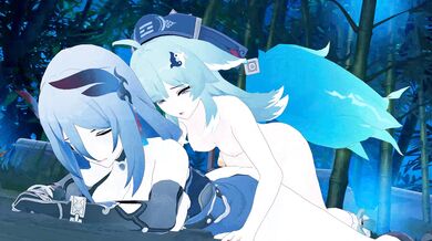 Pure XXX: Hanya and Huohuo (Lluanhyperzero)