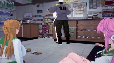 Japanese Slut Gets Fucked by Zombies While Running for Her Life!