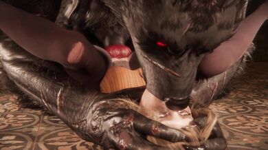 Ashley's Furry Fuckfest with a Lupine Lover [Rekin3D]