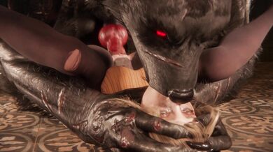 Ashley's Furry Fuckfest with a Lupine Lover [Rekin3D]