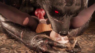 Ashley's Furry Fuckfest with a Lupine Lover [Rekin3D]