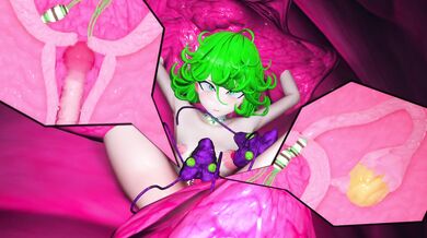 Small titty Tatsumaki-chan gets nipple fucked!