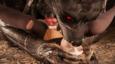 - Ashley Fucks the Werewolf (Rekin3D)