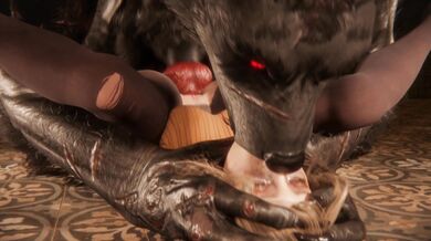 - Ashley Fucks the Werewolf (Rekin3D)