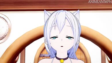 Lisana Strauss, a Cat Girl Fairy Tail member gets fucked by Natsu in a steamy scene