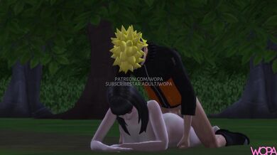 Forest Fuck Fest: Naruto Banging Hinata in the Woods