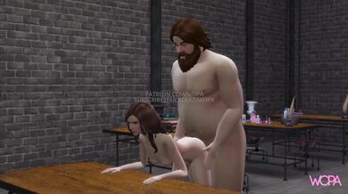 [TRAILER] Hermione's Secret Lust for Hagrid's Giant Cock Revealed in the Classroom!