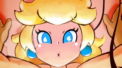 Erotic Seduction with a Ripe Peach: A Minus Eight-Inch Penis Takes on a Juicy Challenge!