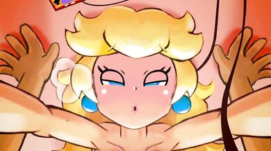 Erotic Seduction with a Ripe Peach: A Minus Eight-Inch Penis Takes on a Juicy Challenge!
