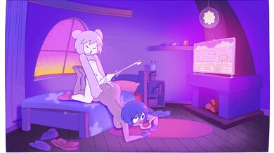 Sexy Alien Princess Fantasy - Kirby and Gooey [Minus8]