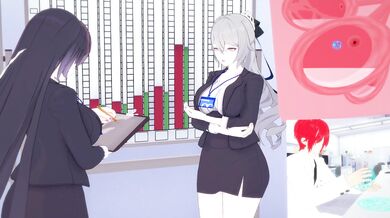 Bronya's Bug-Eyed Nipple Fuck Fest