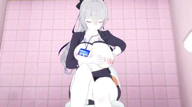 Bronya's Bug-Eyed Nipple Fuck Fest