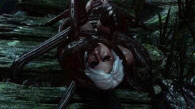 Ciri's Rough Tentacle Fuck Fest in 'Game Over' [SteamOven3D]