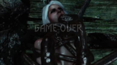 Ciri's Rough Tentacle Fuck Fest in 'Game Over' [SteamOven3D]