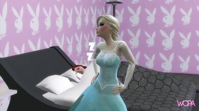 - Elsa and Anna's Ice Cold Bedroom Romp