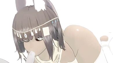 Watch as Miau takes a hard cock deep in her throat and sucks it like a pro, all while moaning and purring like the sexy little kitten she is!