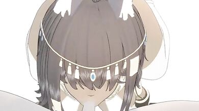 Watch as Miau takes a hard cock deep in her throat and sucks it like a pro, all while moaning and purring like the sexy little kitten she is!