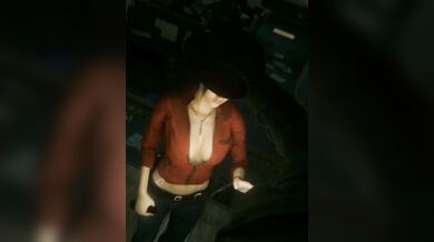 Watch as Claire gets fucked by Mr X in the bedroom while wearing a sexy lingerie set!