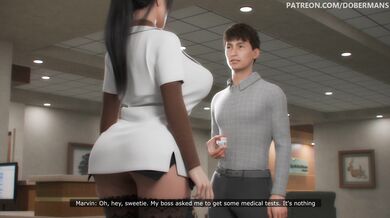 Naughty Nurse Diana's Kinky Clinic Capers in Doberman's Epic Episode 12
