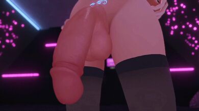 Big White Futa Cock Invades Your Face