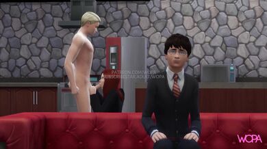 [TRAILER] Ginny gets pounded by the horny vampire, Draco, while Harry Potter is clueless