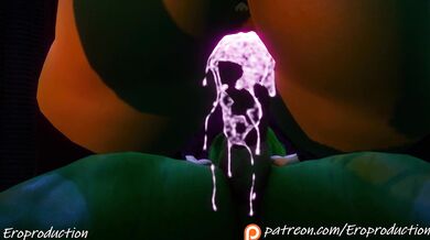 Beastboy's Bone-Deep Ravishment of Raven