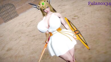 Greek Heroine Fulanox34 Takes a Dishonorable Licking in 'Female Warrior Disgrace'!