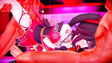Fucking Honkai Star Rail Sparkles with Fireworks