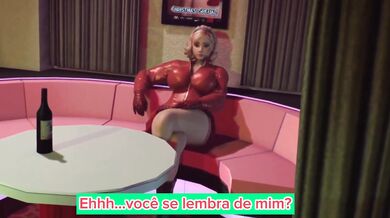 First-Person POV Christmas Cumshot Futa on Female (Brazilian)