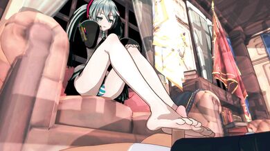 Bloodthirsty Vampire Desires Nekomimi Idol: Hatsune Mikus Night of Ecstasy with Bazett