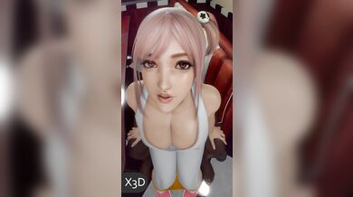 Anal Debauchery with Honoka [Blacked][X3d]