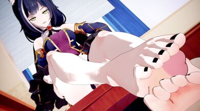 Karyl the princess connects with [Bazett%