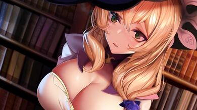 Lisa's Wet Throes in Genshin Impact with Rinhee, 1080p HD Quality, English Subtitles