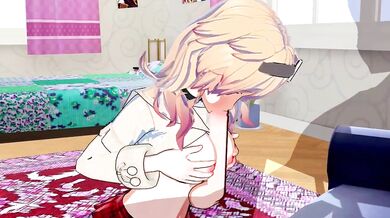 The Adventures of Hyperdimension Neptunia and Compa: A Hentai Journey