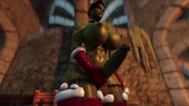 Twin Orc Futas Ravish Supple Nymph for Xmas Round Two