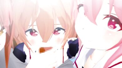 Rebecca-tan Yukari-tan Seki-tan_in_the_Naval_Battlefield!_KanColle_[rimainea]