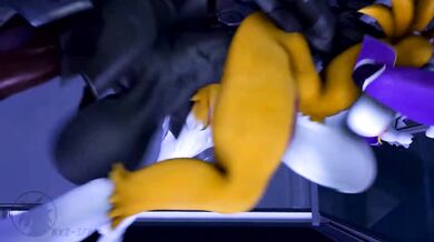 Tribadism Triple Threat: Keidragons' Renamon, Krystal & Bladewolf Animated Orgy