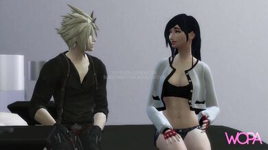 [Hentai Trailer] Cloud Strife's Hot Bedroom Ride with Sexy Tifa Lockhart