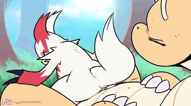 - Dragonite and Zangoose's Rough Play