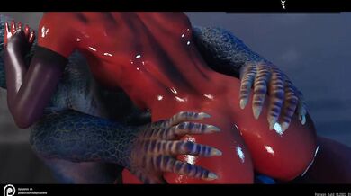 Ravaged by the Lustful Lizardman: A Red Hot Anal Encounter with a Fat Bottomed Slut