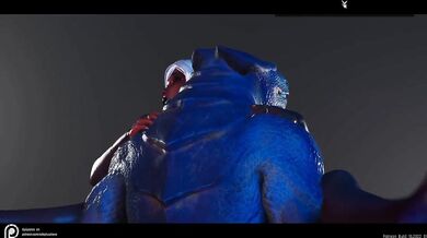 Ravaged by the Lustful Lizardman: A Red Hot Anal Encounter with a Fat Bottomed Slut