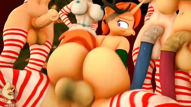 Jingle's Warm and Tight Tail in MLP Hentai Parody