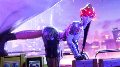Widowmaker's Pussy Devours Horse Dick