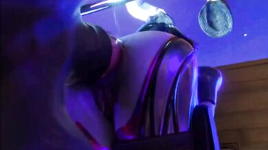 Widowmaker's Pussy Devours Horse Dick