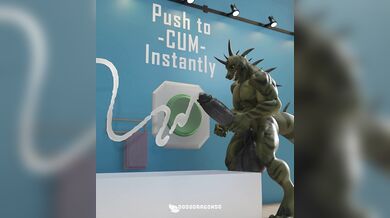 Blood-pumping button that makes you ejaculate hard